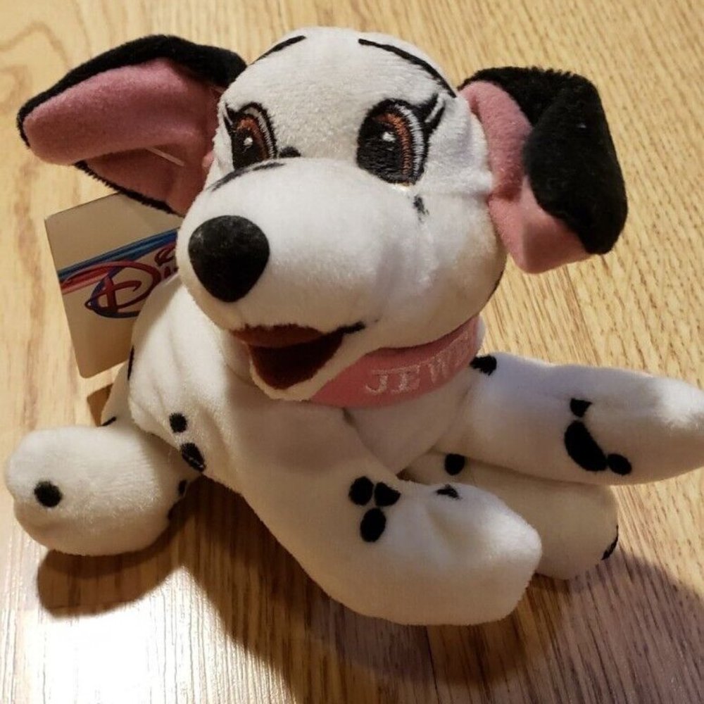 Disney 101 Dalmatians Jewel Walt Disney Store Plush Bean Bag